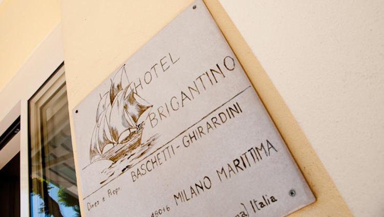 Hotel Brigantino Milano Marittima Bagian luar foto